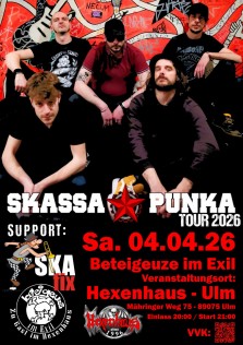 Das Beteigeuze im Hexenhaus - Konzert "SKAfix" und "Skassa Punka"